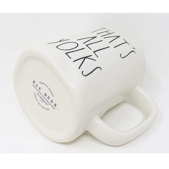 RAE DUNN THATS ALL YOLKS MUG NWT - Picture 3 of 5